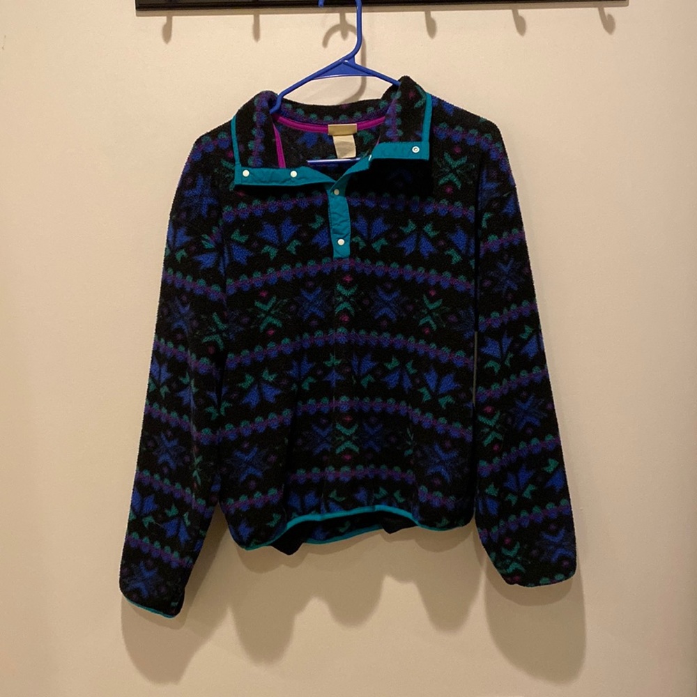 Vintage L.L. Bean fleece pullover